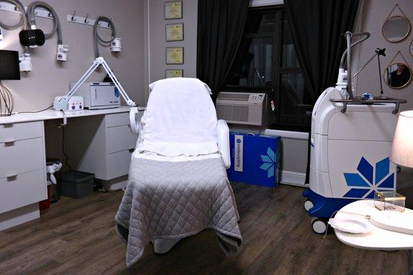 CoolSculpting Treatment room