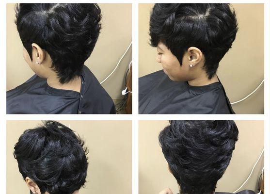 Short & Sassy 
Cut & Style