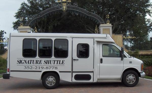 Mini Bus Transportation - Call 352-219-8778