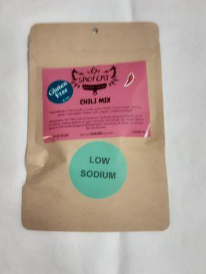 Chili Mix.   $5.59
Gluten-free, Low Sodium,  also makes great nachos & tacos.