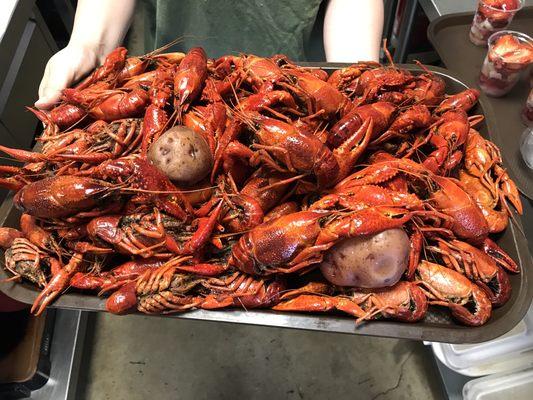 Crawfish $3.89 a pound