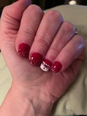 Santa Nails