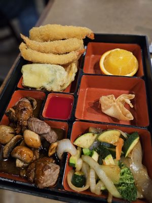 Steak & Shrimp Bento