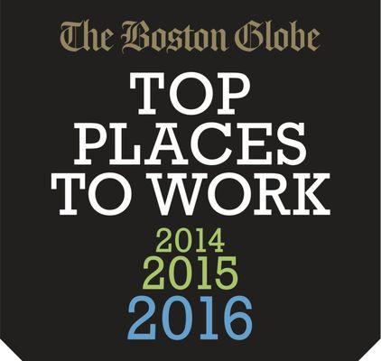 CPA has been named a Top Place to Work by the Boston Globe for the 3rd consecutive year.