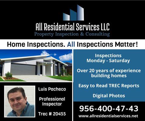 All Residential Services Home Inspections