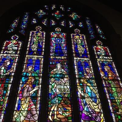 West transept window (Christmas)