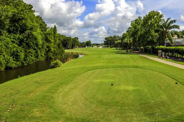 Tee Shot on No. 3