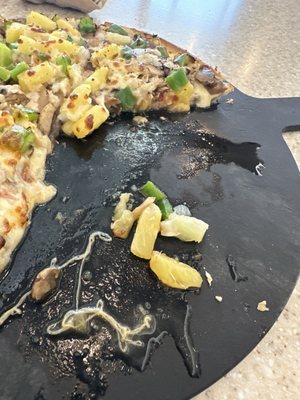 Soggy pizza