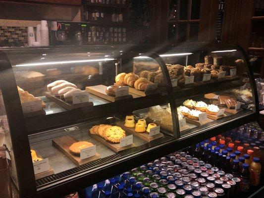 Wide variety of delicious pastries made daily by the Pastry Chefs at The Ritz Lake Oconee