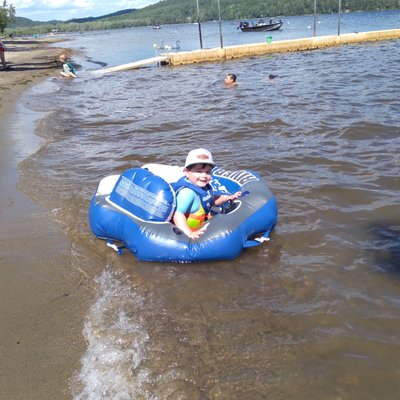 Great beach and swimming for everyone.