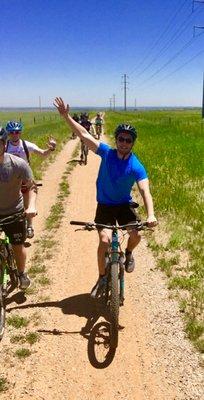 Our clients love our bike adventure tours!