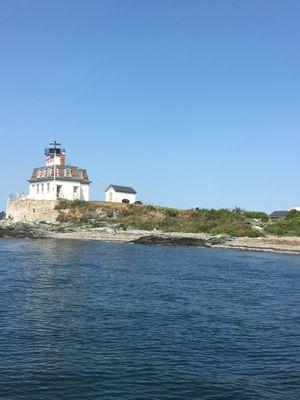 Rose island. No WiFi and no dogs allowed I would love to stay here a night. Ghost stories.