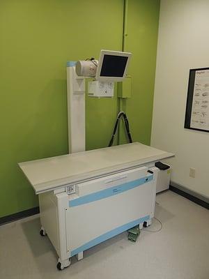 Our in-clinic digital radiology department