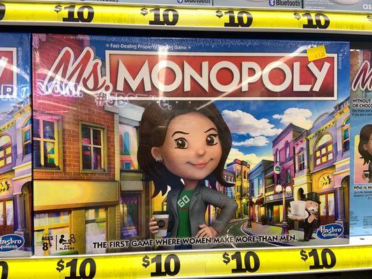 Ms. Monopoly game