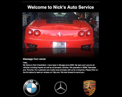 Nick's Auto Service