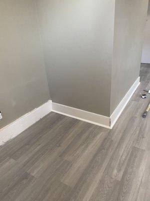 Finish floor