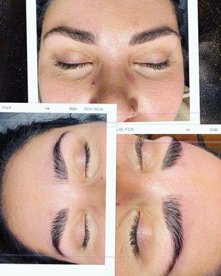 Brow Lamination & Tint