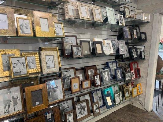 Wide selection of picture frames