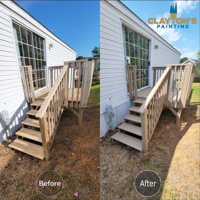 Deck Before and After