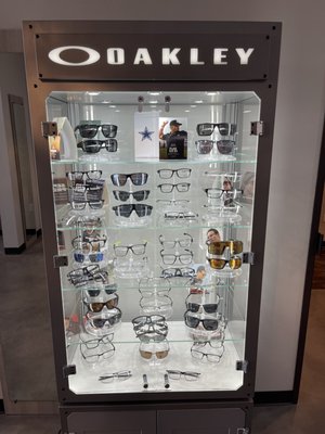 Oakley is one of the many brands we carry.