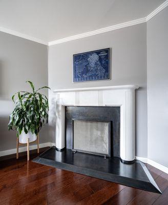 Mantle and hearth