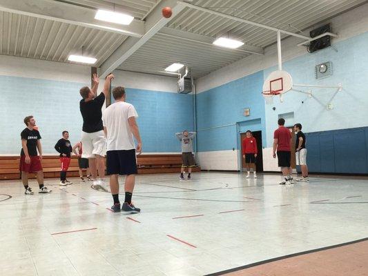 We also offer a full gymnasium with a Pickleball court!