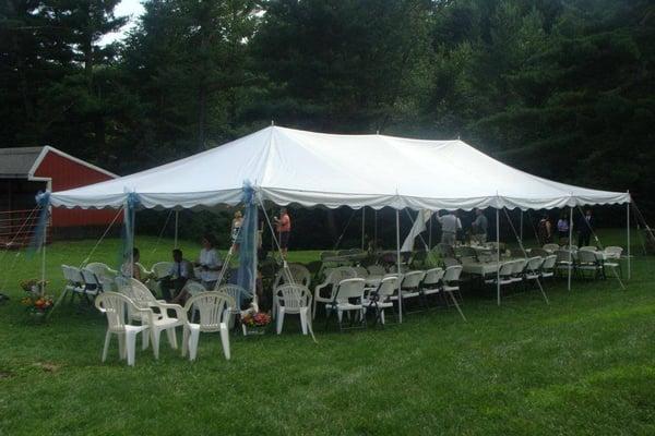 Party Time Tent Rental for your Wedding or Party