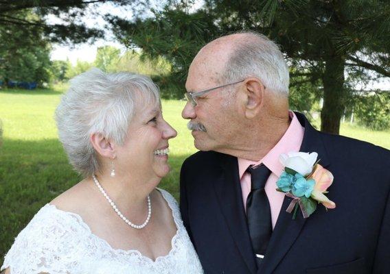 Bride and groom