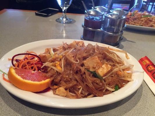 Tofu Pad Thai lunch. $8. Way too sweet and wet