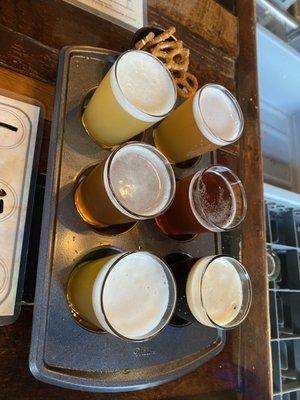 Flight of beer