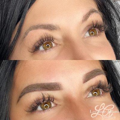 Eyebrow Correction- over previously tattooed brows