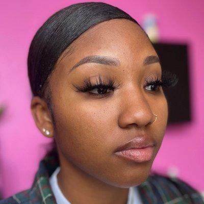 Healed hybrid brow