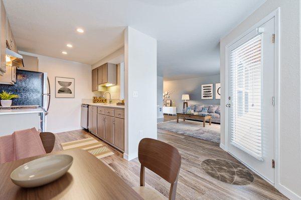 Interior of apartment home at Bull Mountain Heights