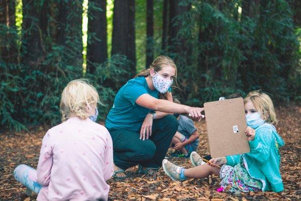 Micro-school in action! 5 full days out in nature!