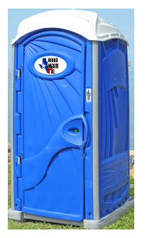 Texas Waste Co porta potty.