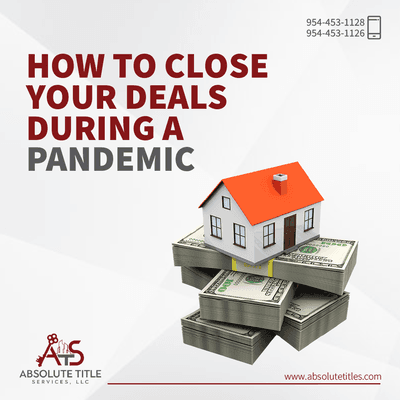 Even during a pandemic, we provide fast and efficient service. A company you can trust to handle your closing!