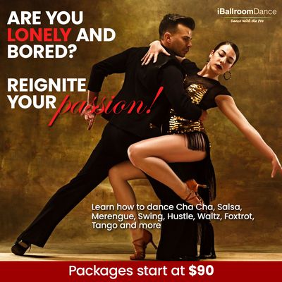 Ballroom dance packages start $90