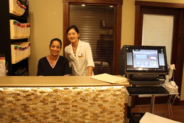 reception desk