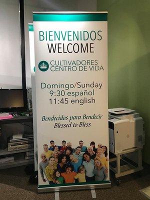 Roll up banner