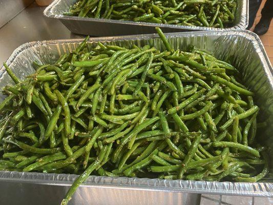 Stir fried green beans