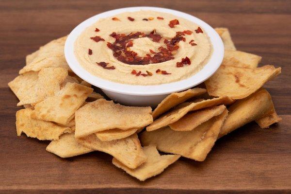 Hummus and Pita Chips