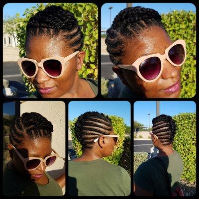 Flat twist #healthyhaircar, #naturalhairstyles