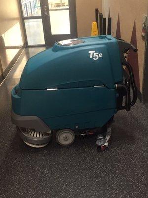 New machine for all your floor cleaning needs!