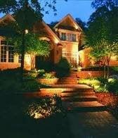 Landscape lighting job