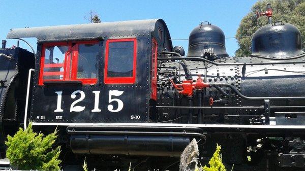 Southern Pacific Railroad Steam Locomotive