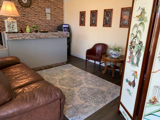 Come in and check out our store. If you'd like to wait for someone while they are getting a massage enjoy our comfortable lounge area.