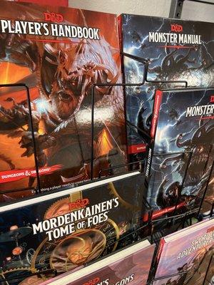 Dungeons and Dragons books