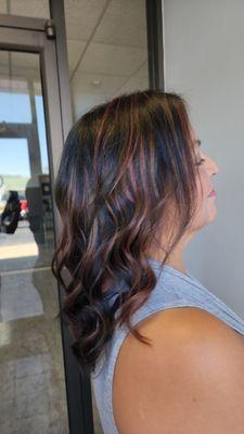 Hair coloring & Highlights