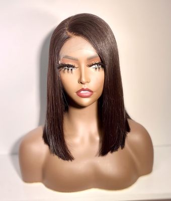 Raw lace closure wig