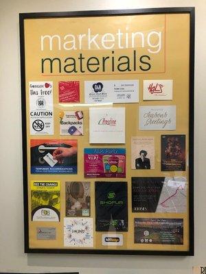 Promote your business with eye catching marketing materials.